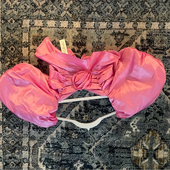 For Love and Lemon: Judith Rose Blouse Top - Picture 8 of 9